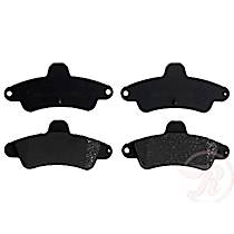 Rear Ceramic Brake Pad Set, Service Grade Series