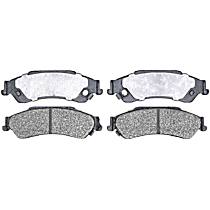 Rear Ceramic Brake Pad Set, Service Grade Series