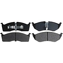SGD730M Front Service Grade Series Semi-metallic Brake Pad Set
