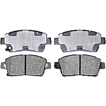 Front Ceramic Brake Pad Set, Service Grade Series