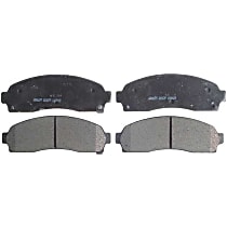 Front Ceramic Brake Pad Set, Service Grade Series