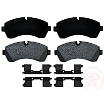 Front Semi-Metallic Brake Pad Set, Truck and Medium Duty Specialty Series