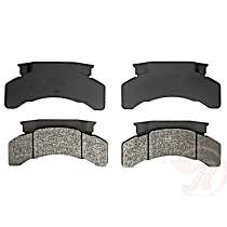 SP224SBH School Bus Specialty Series Semi-metallic Brake Pad Set