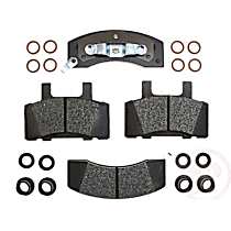 Front Semi-Metallic Brake Pad Set, Truck and Medium Duty Specialty Series
