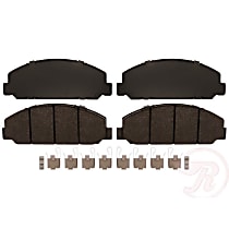Front Semi-Metallic Brake Pad Set, Truck and Medium Duty Specialty Series