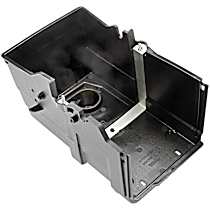 00059 Battery Tray - Black, Plastic and metal, Direct Fit, Sold Individually