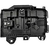 00063 Battery Tray - Black, Plastic, Direct Fit, Sold Individually