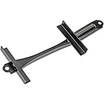 00596 Help Series Battery Hold Down - Black, Steel, Direct Fit, Sold Individually