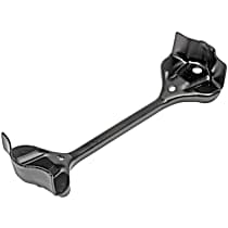 00598 Help Series Battery Hold Down - Black, Steel, Direct Fit, Sold Individually