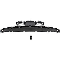 Front, Center Bumper Grille, Textured Black
