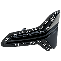 Passenger Side Bumper Grille, Black, Base Model, 4 Cyl., 2.0L Engine