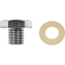AutoGrade Series Oil Drain Plug - Natural, Steel, Standard, Direct Fit, Sold Individually