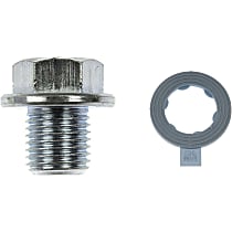 090-033.1 AutoGrade Series Oil Drain Plug - Natural, Steel, Standard, Direct Fit, Sold individually