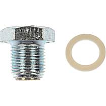 AutoGrade Series Oil Drain Plug - Natural, Steel, Magnetic, Direct Fit, Sold Individually