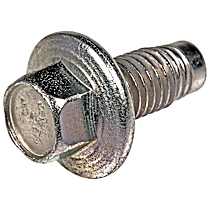AutoGrade Series Oil Drain Plug - Black, Steel, Flanged hex, Direct Fit, Sold Individually