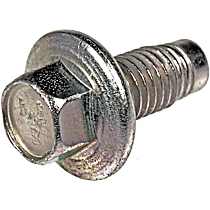 AutoGrade Series Oil Drain Plug - Silver, Steel, Direct Fit, Sold Individually