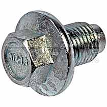 090-937CD AutoGrade Series Oil Drain Plug - Silver, Carbon Steel, Flanged hex, Direct Fit, Sold Individually