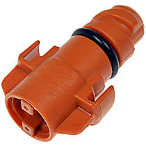 AutoGrade Series Oil Drain Plug - Orange, Nylon, Direct Fit, Sold Individually