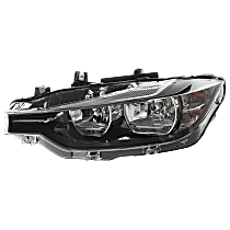Driver Side Headlight, with Bulb, Halogen, Clear Lens
