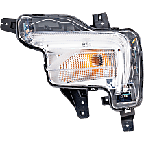Front, Passenger Side Turn Signal Light, With Bulb, 6 Cyl., 3.6L Engine, CAPA CERTIFIED