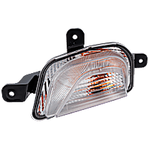 Front, Driver Side Turn Signal Light, With bulb(s)