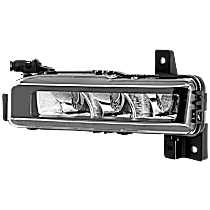 Front, Passenger Side Fog Light, with Bulb, Halogen, Base Model, 4 Cyl., 2.0L Engine, CAPA CERTIFIED