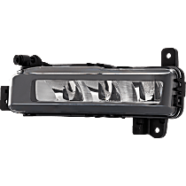 Front, Passenger Side Fog Light, with Bulb, LED, CAPA Certified