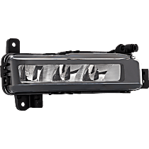Front, Driver Side Fog Light, with Bulb, LED, CAPA Certified