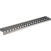 157-5505 Side Steps - Natural, Aluminum, Direct Fit, Sold individually