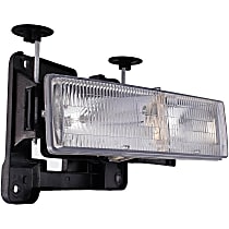 Passenger Side Halogen Headlight, With bulb(s), OE Replacement