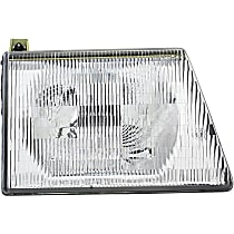 Passenger Side Halogen Headlight, With bulb(s), OE Replacement
