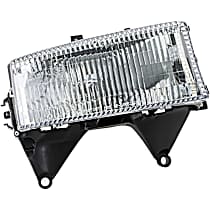 Passenger Side Halogen Headlight, With bulb(s), OE Replacement