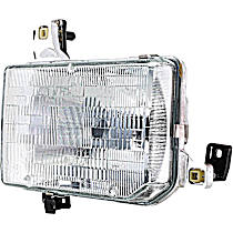 Passenger Side Halogen Headlight, With bulb(s), OE Replacement