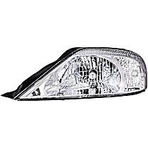 1591220 Driver Side Halogen Headlight, With bulb(s), OE Replacement