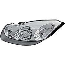 1591836 Driver Side Halogen Headlight, With bulb(s), OE Replacement