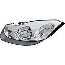 1591837 Passenger Side Halogen Headlight, With bulb(s), OE Replacement