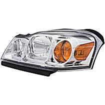 Passenger Side Halogen Headlight, With bulb(s), OE Replacement
