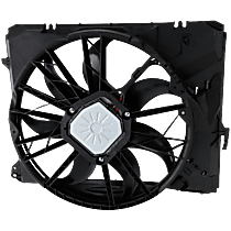 Radiator Fan 6 Cyl Convertible, Naturally Aspirated, E90 Body, 3.0L / N51, Single fan