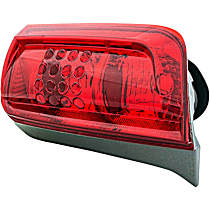 Passenger Side Halogen Tail Light, Without bulb(s), OE Replacement