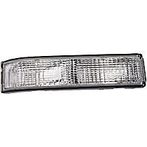Front, Driver Side Turn Signal Light, Without bulb(s), With Sealed Beam Headlights