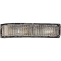 Front, Passenger Side Turn Signal Light, Without bulb(s), Below The Headlights; With Sealed Beam Headlights