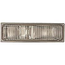 Front, Passenger Side Turn Signal Light, Without bulb(s), With Composite Headlight