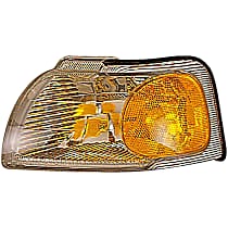 1630250 Front, Driver Side Turn Signal Light, Without bulb(s)