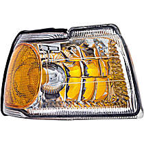 1630251 Front, Passenger Side Turn Signal Light, Without bulb(s)