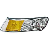 1630304 Front, Driver Side Turn Signal Light, Without bulb(s)