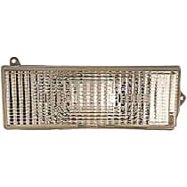 1630454 Front, Driver Side Turn Signal Light, Without bulb(s)