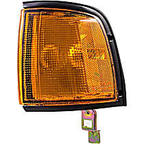 1630714 Front, Driver Side Turn Signal Light, With bulb(s)