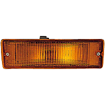 1630742 Front, Driver Side Turn Signal Light, With bulb(s)