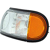 1630840 Front, Driver Side Turn Signal Light, Without bulb(s)