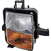 1631407 Front, Driver Side Turn Signal Light, With bulb(s)